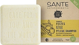 Kup Szampon w kostce z oliwą z oliwek i proteinami grochu - Sante Olive Oil & Pea Protein Solid Repair Shampoo