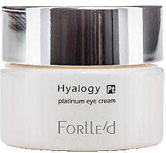 Platynowy krem pod oczy - ForLLe'd Hyalogy Platinum Eye Cream — Zdjęcie N3