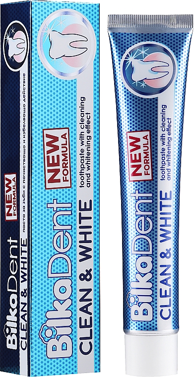 Wybielająca pasta do zębów - Bilka Dent Expert Clean & White Toothpaste — Zdjęcie N2