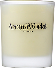 Kup PRZECENA! Świeca zapachowa Trawa cytrynowa i geranium - AromaWorks Serenity Candle *