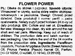 Olejek do paznokci i skórek - Silcare Garden of Colour Cuticle Oil Flower Power — Zdjęcie N2