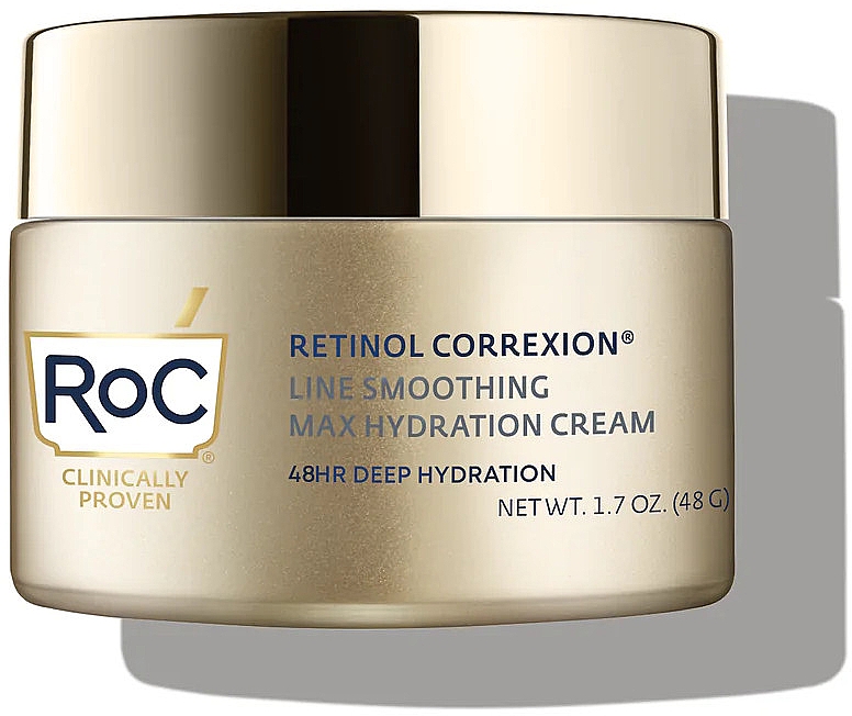 Wygładzający krem nawilżający - Roc Retinol Correxion Line Smoothing Max Hydration Cream — Zdjęcie N1
