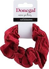 Gumka do włosów, FA-5608, czerwona - Donegal — Zdjęcie N1