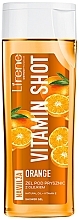 Nawilżający żel pod prysznic z olejem z pomarańczy - Lirene Vitamin Shot Shower Gel Sweet Orange Oil — Zdjęcie N1
