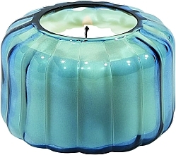Świeca zapachowa Pieprzowe indygo - Paddywax Ripple Glass Candle Peppered Indigo — Zdjęcie N1