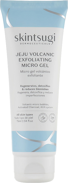 Złuszczający żel do twarzy z mikrocząsteczkami wulkanicznymi - Skintsugi Jeju Volcanic Exfoliating Micro Gel