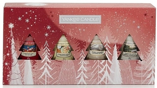 Zestaw - Yankee Candle Christmas Sets Bright Lights (candle/4pcs) — Zdjęcie N1