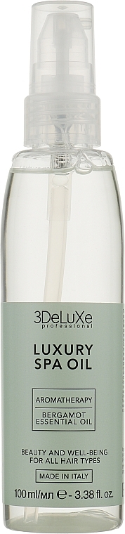 Olejek do włosów - 3DeLuXe Luxury Spa Oil