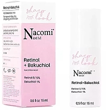 Serum pod oczy z retinolem i bakuchiolem - Nacomi Next Level Retinol + Bakuchiol Eye Contour Serum — Zdjęcie N1