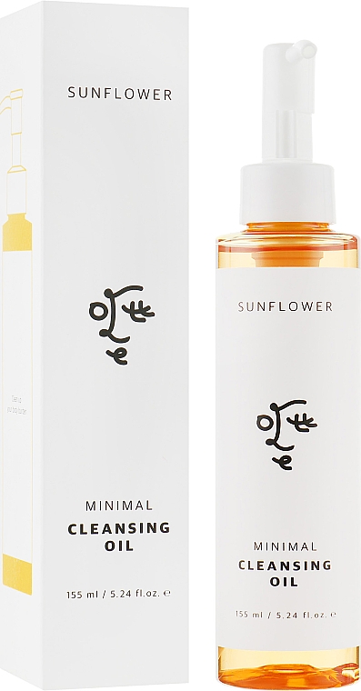 Hydrofilowy olej do oczyszczania twarzy z olejem słonecznikowym - Ottie Sunflower Minimal Cleansing Oil