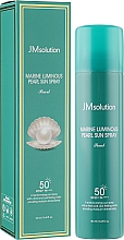 Kup Spray do twarzy z filtrem przeciwsłonecznym - JMsolution Marine Luminous Pearl Sun Spray Pearl SPF50+ PA++++