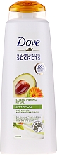 Kup Wzmacniający szampon do włosów z ekstraktami z awokado i nagietka - Dove Nourishing Secrets Invigorating Ritual Shampoo