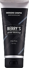 Energizujący szampon do włosów dla mężczyzn z miłorzębem - Brelil Berry's Barber Energizing Shampoo — Zdjęcie N1