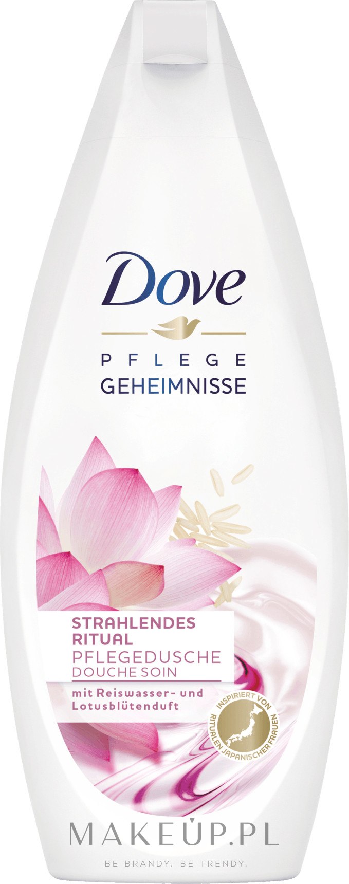 Żel pod prysznic Ekstrakt z kwiatu lotosu i mleczko ryżowe - Dove Nourishing Secrets Brightening Shower Gel — Zdjęcie 250 ml