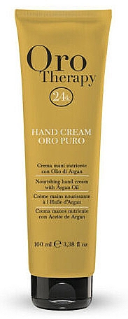 Krem do rąk - Fanola Oro Therapy Hand Cream Oro Puro