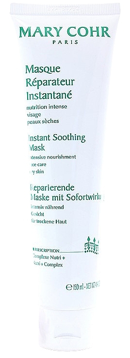 Maseczka łagodząca - Mary Cohr Instant Soothing Mask (tuba) — Zdjęcie N1