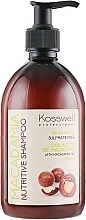 Kup PRZECENA! Odżywczy szampon do włosów z olejem makadamia - Kosswell Professional Macadamia Nutritive Shampoo Sulfate Free *