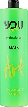 Kup Kolagenowa maska do włosów zniszczonych - You Look Professional Art Collagen Active Mask