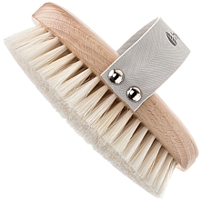 Naturalna szczotka z wyjmowanym uchwytem - Hydrea London Natural Bristle Body Brush With Detachable Handle — Zdjęcie N2