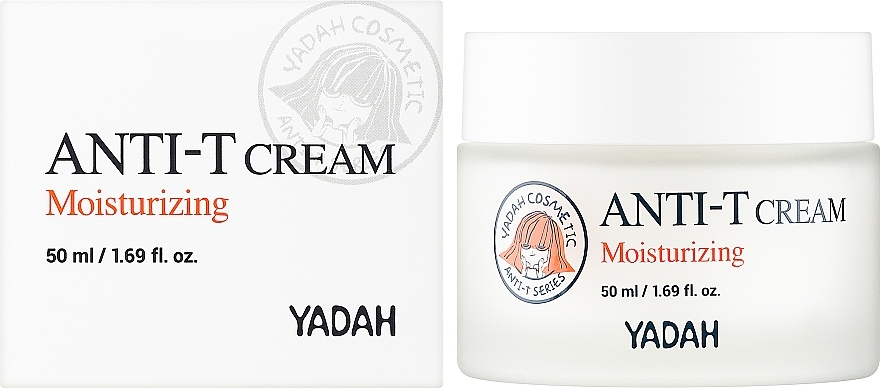 Nawilżający krem do cery tłustej i problematycznej - Yadah Anti-T Moisturizing Cream — Zdjęcie N2