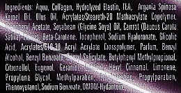 Aktywne serum Anti-Age z kolagenem, elastyną, kwasem hialuronowym i olejem arganowym - BingoSpa Artline Anti-Age Active Serum — Zdjęcie N3