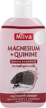 Szampon naprawczy z chininą i biokeratyną - Milva Quinine Hair Repair Shampoo — Zdjęcie N1