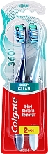 Kup Szczoteczki do zębów Super Clean, średniotwarde, jasnoniebieska i ciemnoniebieska - Colgate