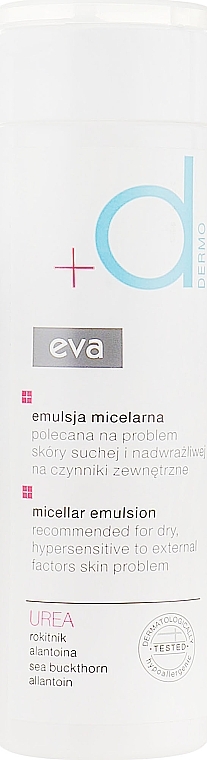 WYPRZEDAŻ Emulsja micelarna do twarzy - Eva Dermo * — Zdjęcie N1