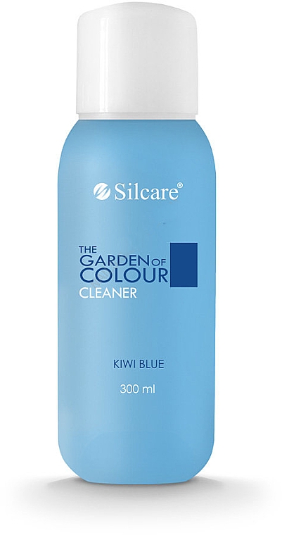 Odtłuszczasz do paznokci o zapachu kiwi - Silcare The Garden of Colour Cleaner Kiwi Blue — Zdjęcie N1