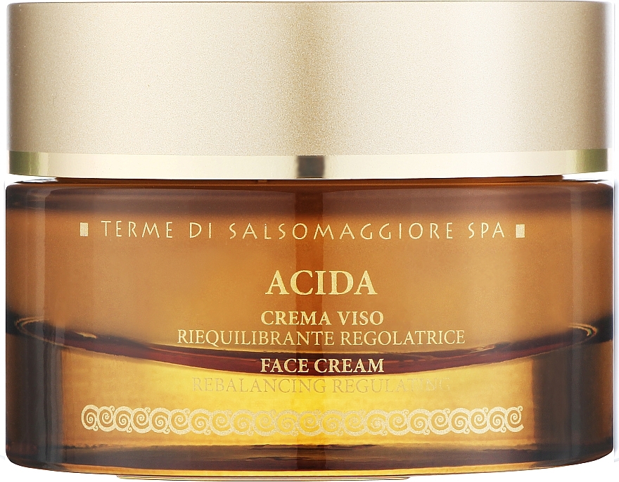 Termiczny krem-regulator do skóry mieszanej twarzy - Thermae Acida Cream — Zdjęcie N1