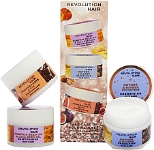 PRZECENA! Zestaw - Revolution Haircare Winter Hair Mask Gift Set (mask/3x50ml) * — Zdjęcie N1