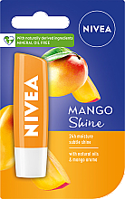 Kup Nawilżająca pomadka do ust Mango - NIVEA Mango Shine Lip Balm