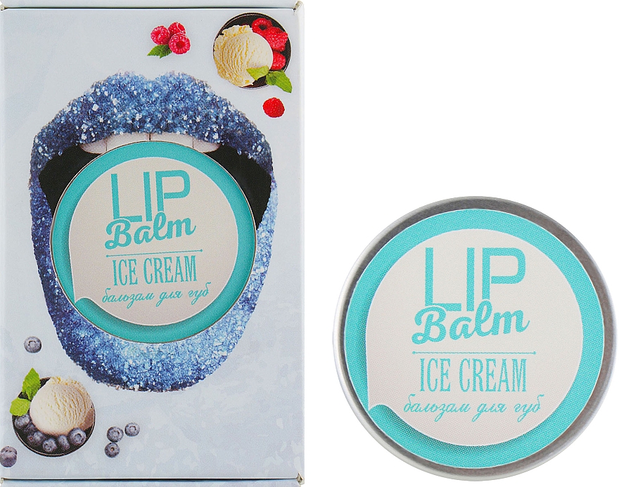 Naturalny balsam do ust - Enjoy & Joy Enjoy-Eco Ice Cream Lip Balm — Zdjęcie N1