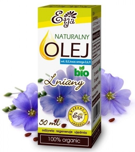 Naturalny olej lniany - Etja Natural Oil 