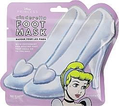 Nawilżająca maska do stóp - Mad Beauty Disney POP Princess Cinderella Foot Mask — Zdjęcie N1