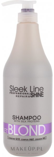 Szampon do włosów blond - Stapiz Sleek Line — Zdjęcie 1000 ml