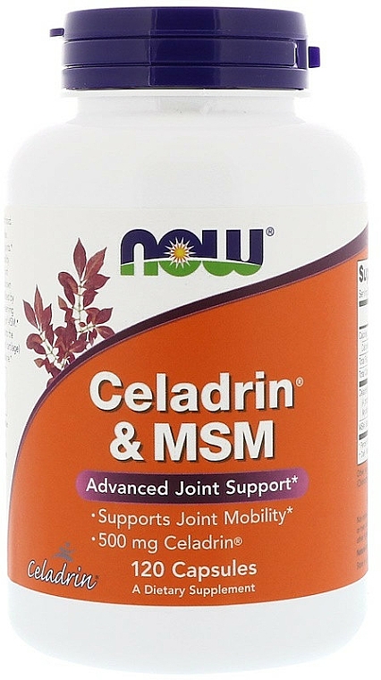 Suplement diety Celadrin & MSM - Now Foods Celadrin & MSM — Zdjęcie N1