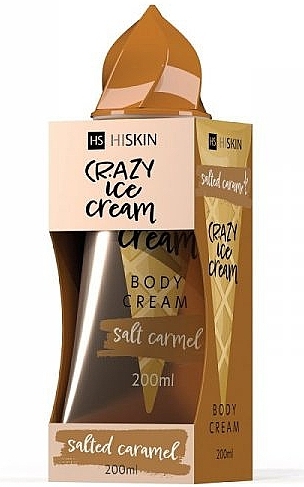 Krem do ciała Salted Caramel - HiSkin Crazy Ice Cream Body — Zdjęcie N1