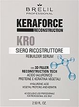 Kup Rewitalizujące serum do włosów - Brelil Keraforce KR0 Rebuilder Serum