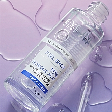 Serum wygładzające z 15% kwasem glikolowym - Eveline Cosmetics Peel Shot — Zdjęcie N2