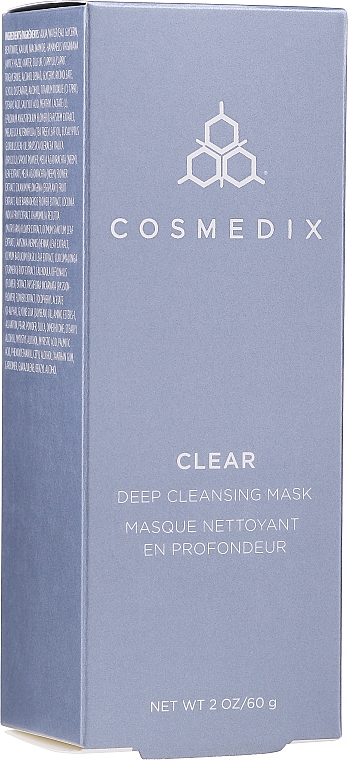 Głęboko oczyszczająca maska do twarzy - Cosmedix Clear Deep Cleansing Mask — Zdjęcie N2