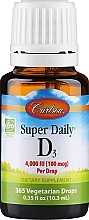 Kup Witamina D3 w kroplach, 4000 j.m. - Carlson Super Daily Liquid Vitamin D3