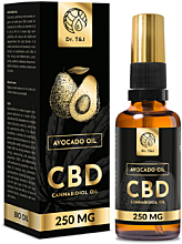 Kup Naturalny olej z awokado Bio CBD 250mg - Dr. T&J Bio Oil