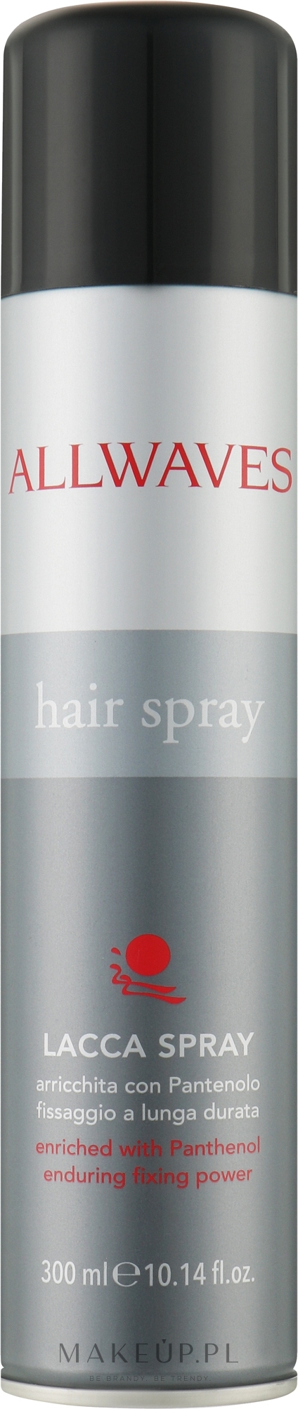 Mocno utrwalający lakier do włosów - Allwaves Hair Spray — Zdjęcie 300 ml