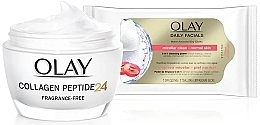 Kup Zestaw dla mężczyzn - Olay Regenerist Collagen Peptide (d/cr/50ml + wipes/7pc)
