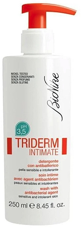 Żel do higieny intymnej - BioNike Triderm Intimate Wash With Antibacterial Ph 3.5 — Zdjęcie N1