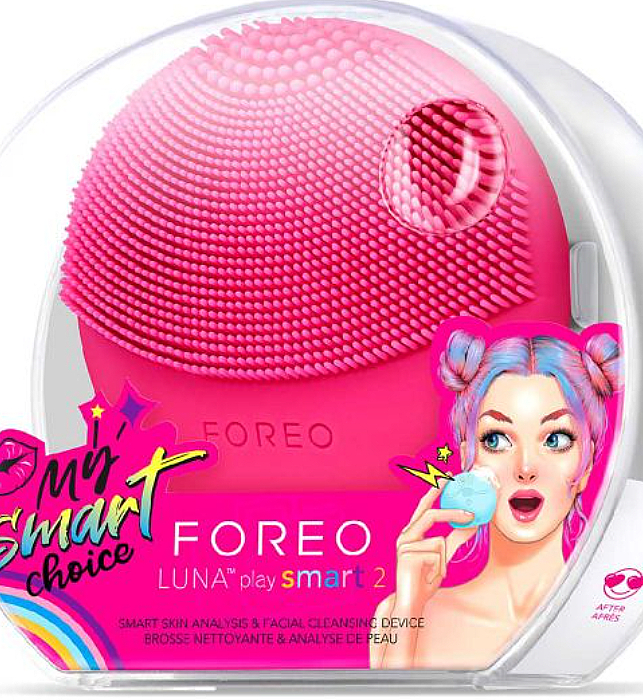 Szczoteczka do oczyszczania twarzy - Foreo Luna Play Smart 2 Cherry Up! — Zdjęcie N3