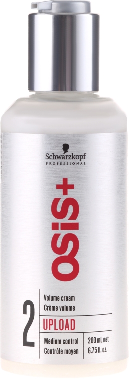 Krem dodający włosom objętości - Schwarzkopf Professional Osis+ Upload Volume Cream
