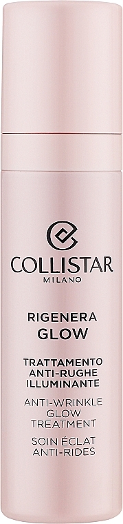 Przeciwzmarszczkowy zabieg rozświetlający - Collistar Rigenera Anti-Wrinkle Glow Treatment — Zdjęcie N1