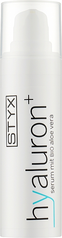 Serum do twarzy z kwasem hialuronowym i aloesem - Styx Naturcosmetic Hyaluron+ Serum Mit Bio-Aloe Vera — Zdjęcie N1